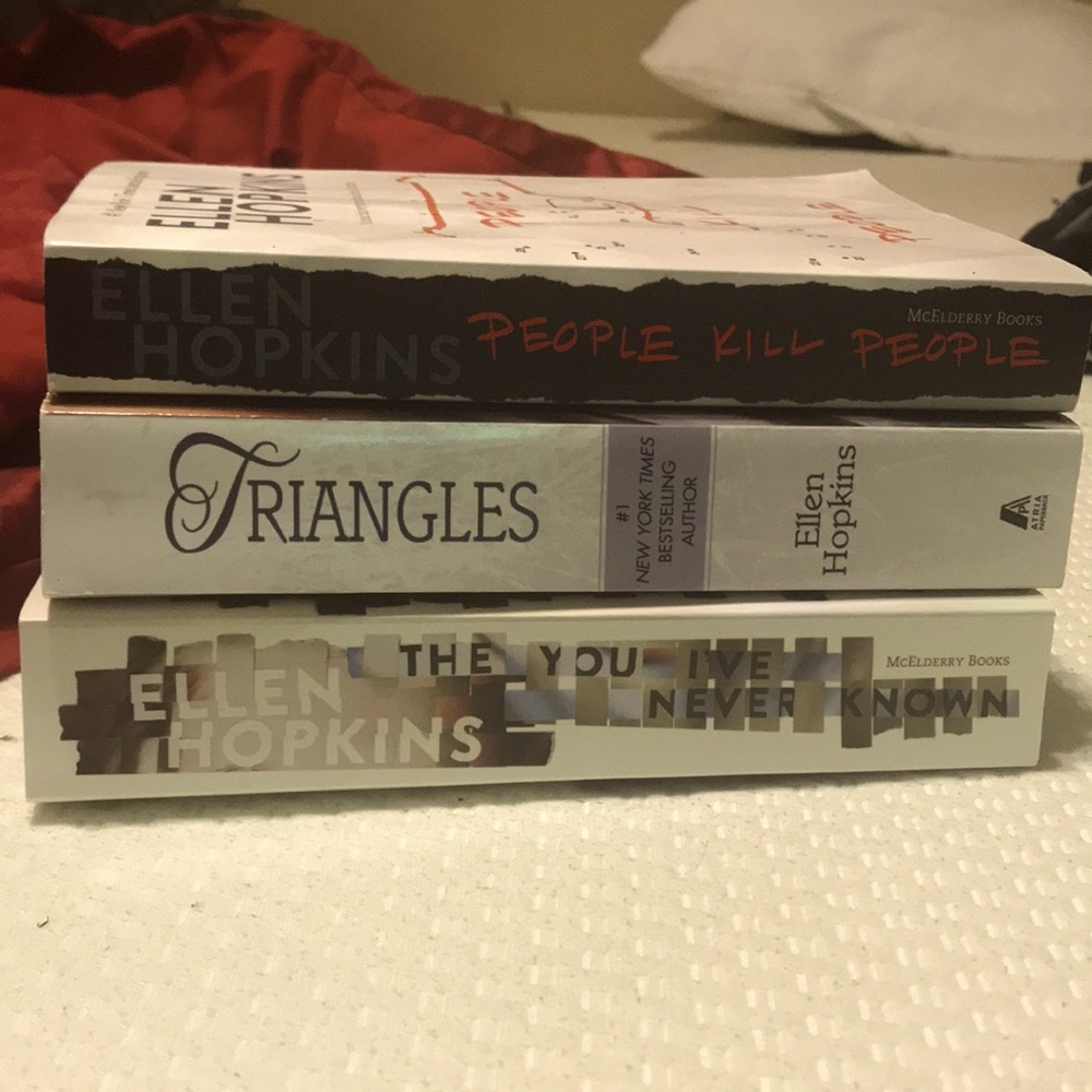 Ellen Hopkins bundle (These are all Different Novels they do not go together)